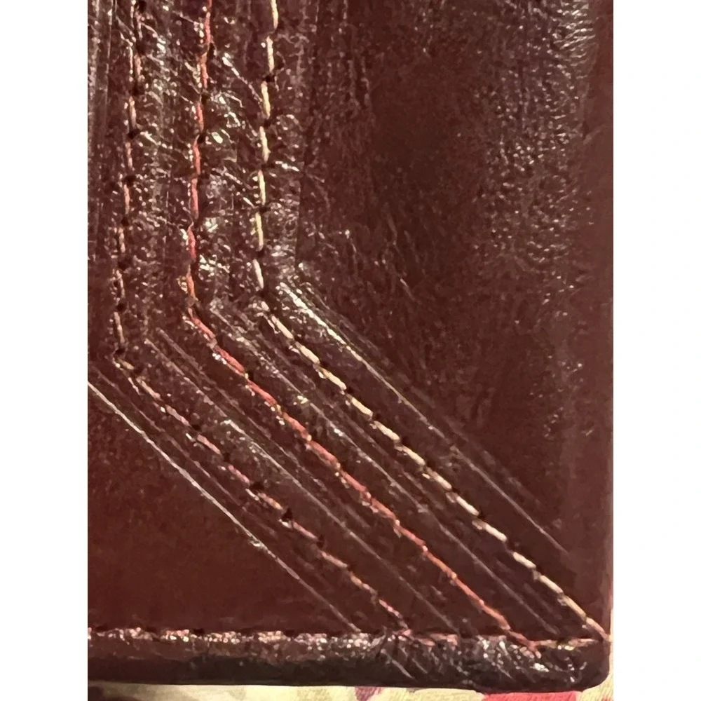 Vintage Rolfs Key‎ Kaddy Cowhide Leather Brown? Maroon? Ladysmith Ladies 6 Hooks